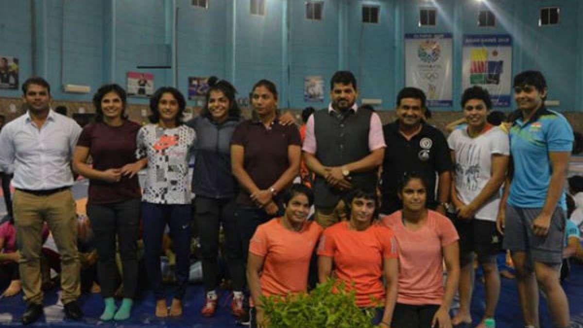 World Wrestling Championship Sakshi Malik in Indian squad Telugu MyKhel