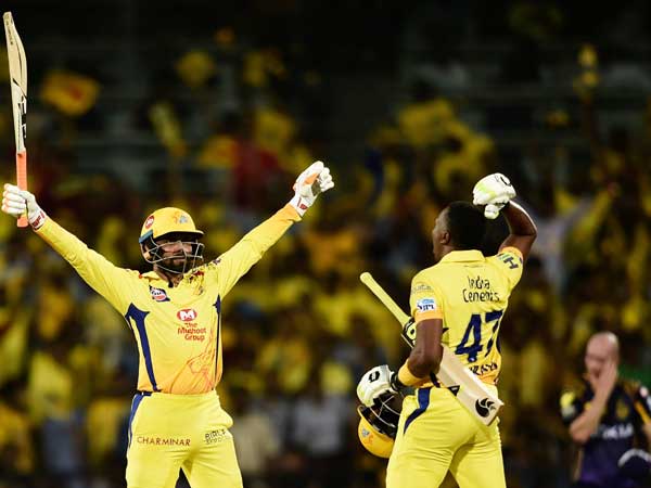 కోల్కతా 17, చెన్నై 14 సిక్సర్లు