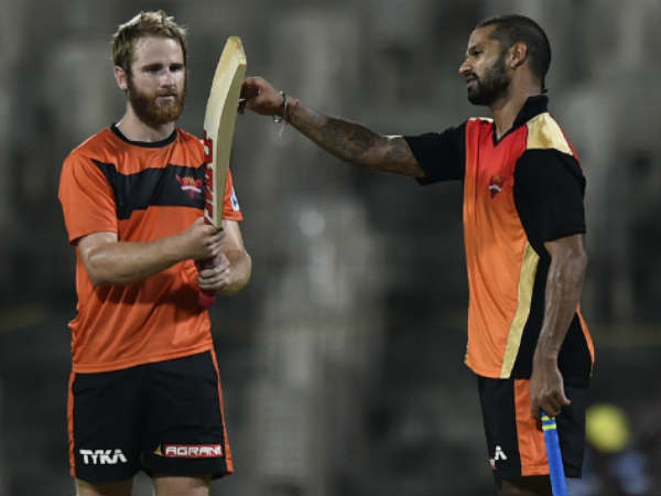 జట్టు విజయాల్లో విలియమ్సన్, ధావన్ కీలకపాత్ర
