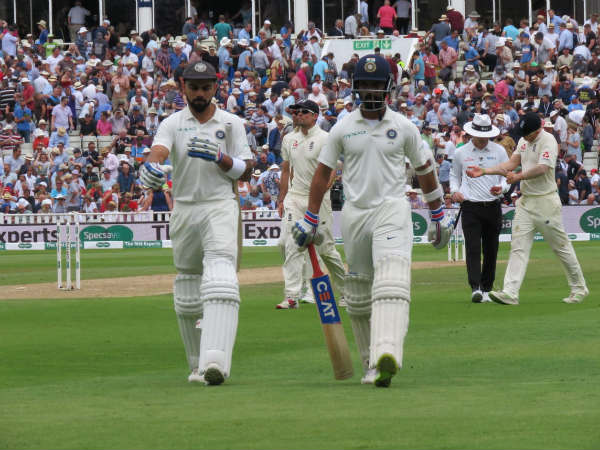 లంచ్ విరామ సమాయనికి భారత్ 76/3