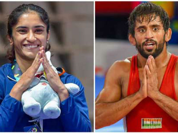కోహ్లీకి గట్టి పోటీగా భజ్రంగ్, వినేశ్