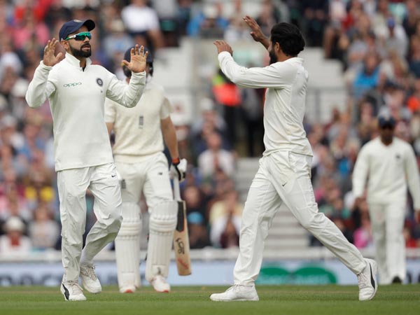 బ్రాడ్ వికెట్ తీసిన జడేజా