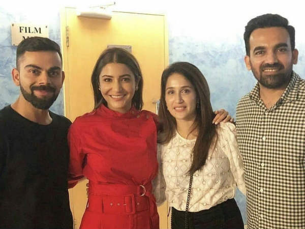 స్క్రీనింగ్కు హాజరైన జహీర్ ఖాన్, సాగరిక