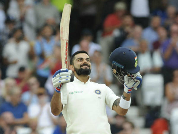 రెండో రోజు కెప్టెన్ కోహ్లి సెంచరీ