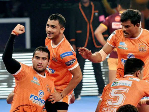 37-27తో పుణెరి పల్టాన్ను ఓడించి: