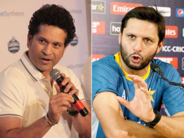 షాహిద్ అఫ్రీదిను టెండూల్కర్తో పోల్చి