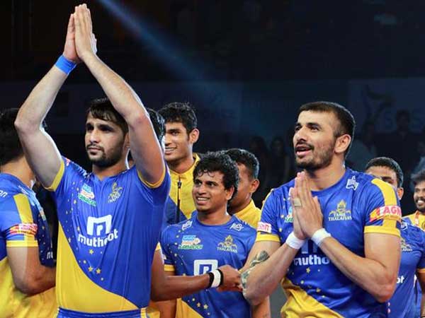 తమిళ్ తలైవాస్ను తెలుగు టైటాన్స్