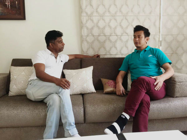 భూటియాను కలిసి అన్ని విషయాలు చర్చించిన ఆనంద్ కుమార్