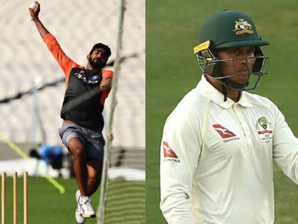 జస్ప్రీత్ బుమ్రా vs ఉస్మాన్ ఖవాజా