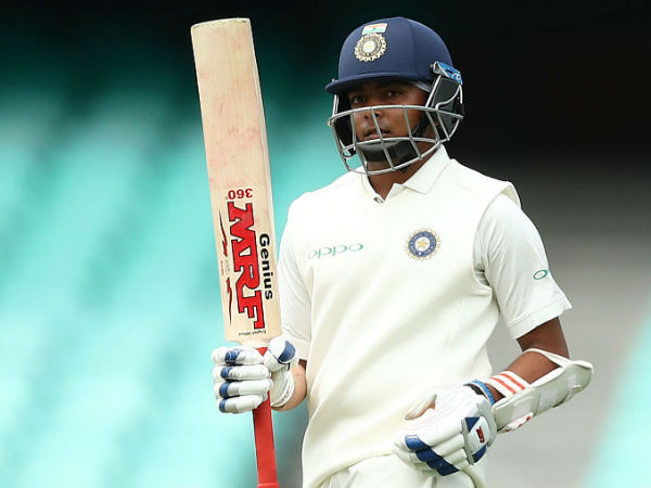 వార్మప్ మ్యాచ్లో గాయపడిన యువ ఓపెనర్ పృథ్వీ షా