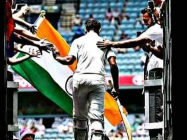 అంతర్జాతీయ క్రికెట్ ఆడే ఉద్దేశ్యం..