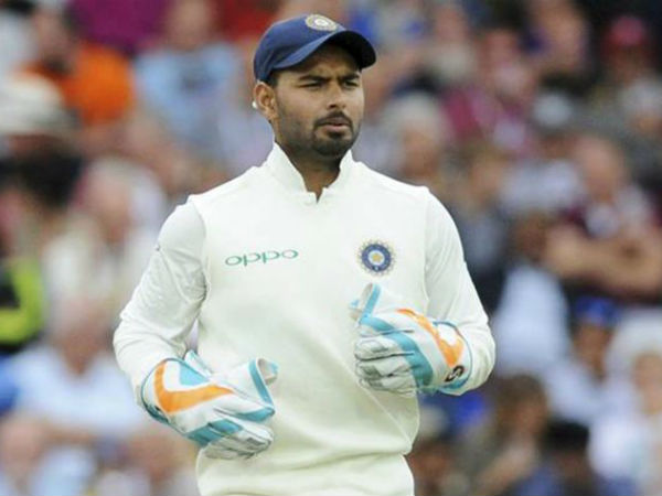 తొలి టెస్టులో 11 క్యాచ్లు పట్టిన పంత్
