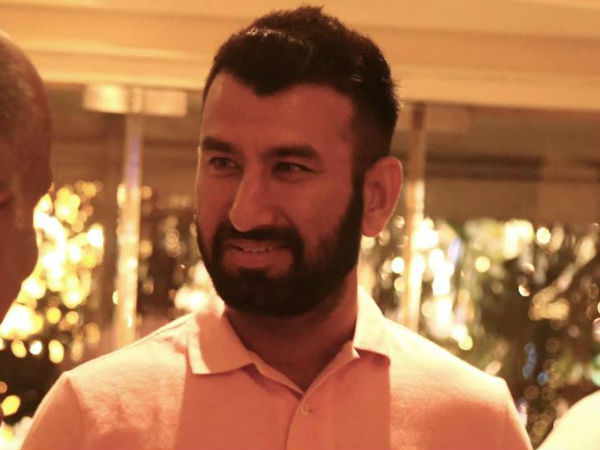 521 పరుగులు చేసిన పుజారా