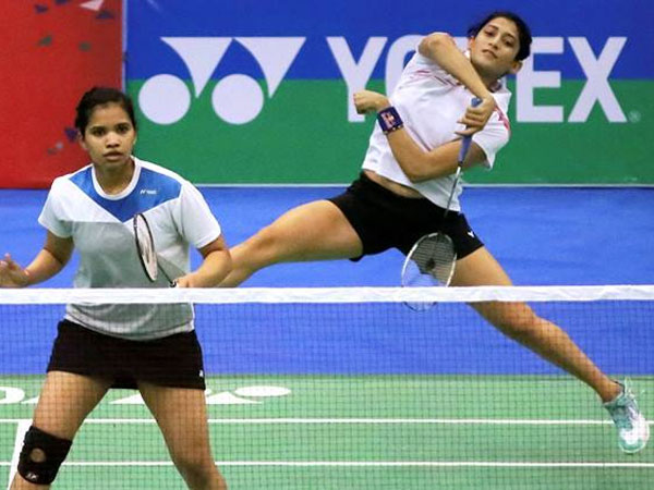 మహిళల డబుల్స్లో సిక్కిరెడ్డి, అశ్విని జోడీ