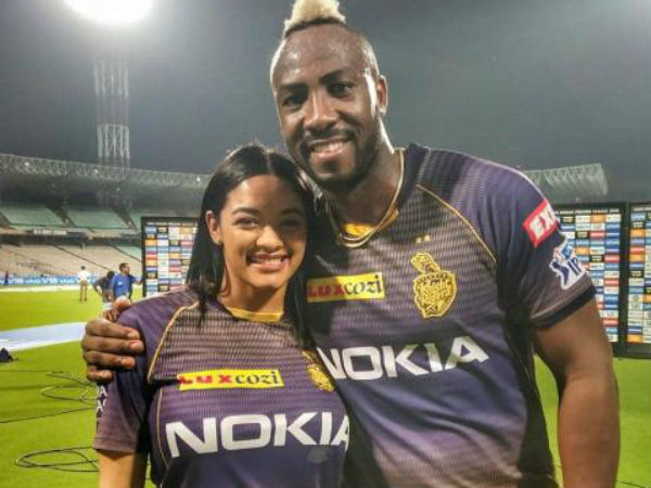 గర్ల్ప్రెండ్ని పెళ్లాడిన రస్సెల్