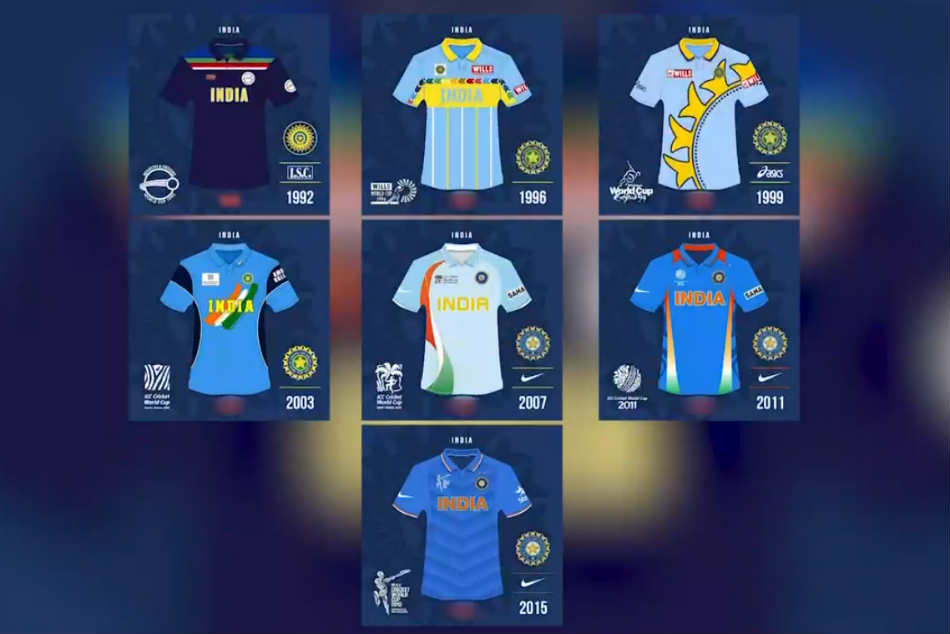 From 1992 to 2019, a look at how India’s Cricket World Cup kits have