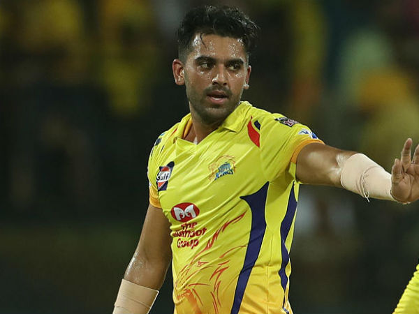 దీపక్ చాహర్కు ‘మ్యాన్ ఆఫ్ ద మ్యాచ్' అవార్డు