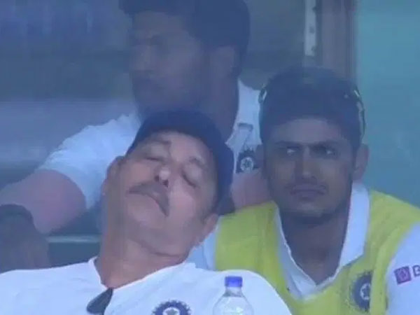 రవిశాస్త్రి కునుకు