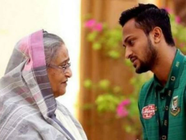 షకీబుల్కు అండగా బంగ్లా ప్రధాని: