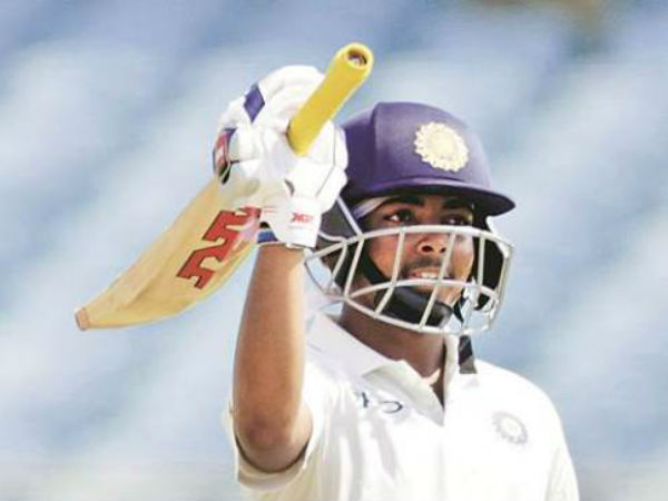 పృథ్వీ షాకు జోడి ఎవరు?