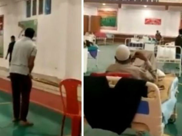 క్వారంటైన్ సెంటర్లో డ్యాన్స్: