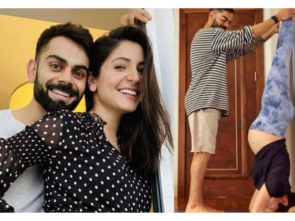 అనుష్క శీర్షాసనం: