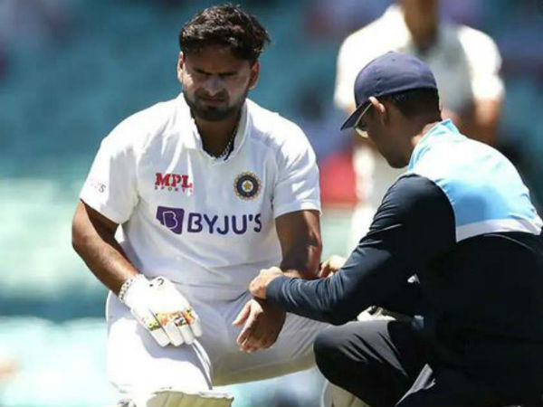 పంత్కు గాయం..